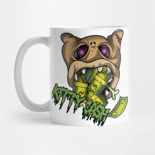 Cash Kitty Fortune Cat Graffiti Mug